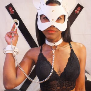 kit de cuero gatita banca sexy