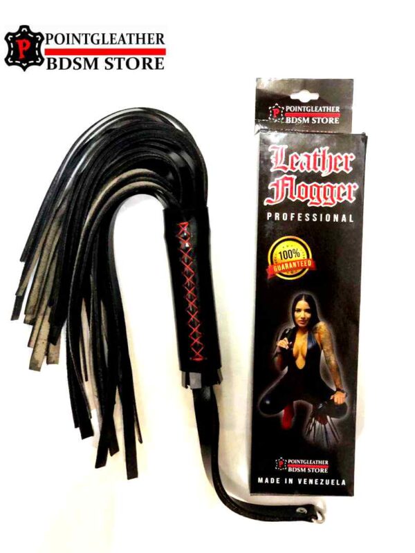 Flogger de cuero