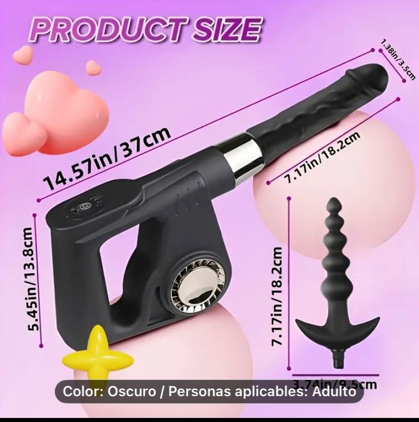 MAQUINA ORGASMICA NEGRA