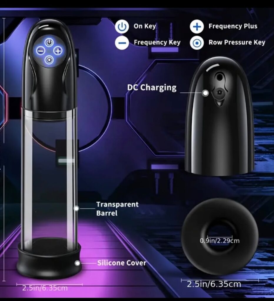 BOMBA AGRANDADORA RECARGABLE USB